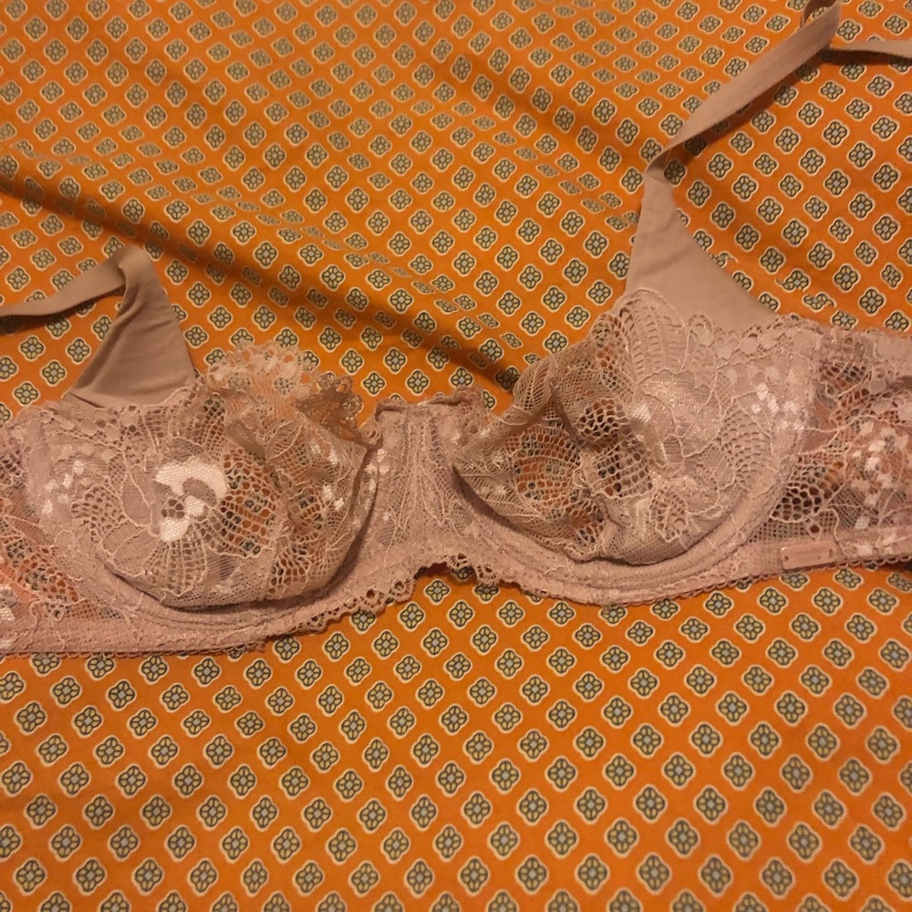Calvin Klein Underwire Sling Balconette Bra (Blush Pink)